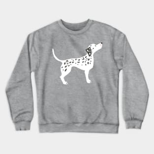 Dalmatian Dog Illustration Crewneck Sweatshirt